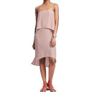 Banana Republic Strappy Tired Dress Pink Size 4